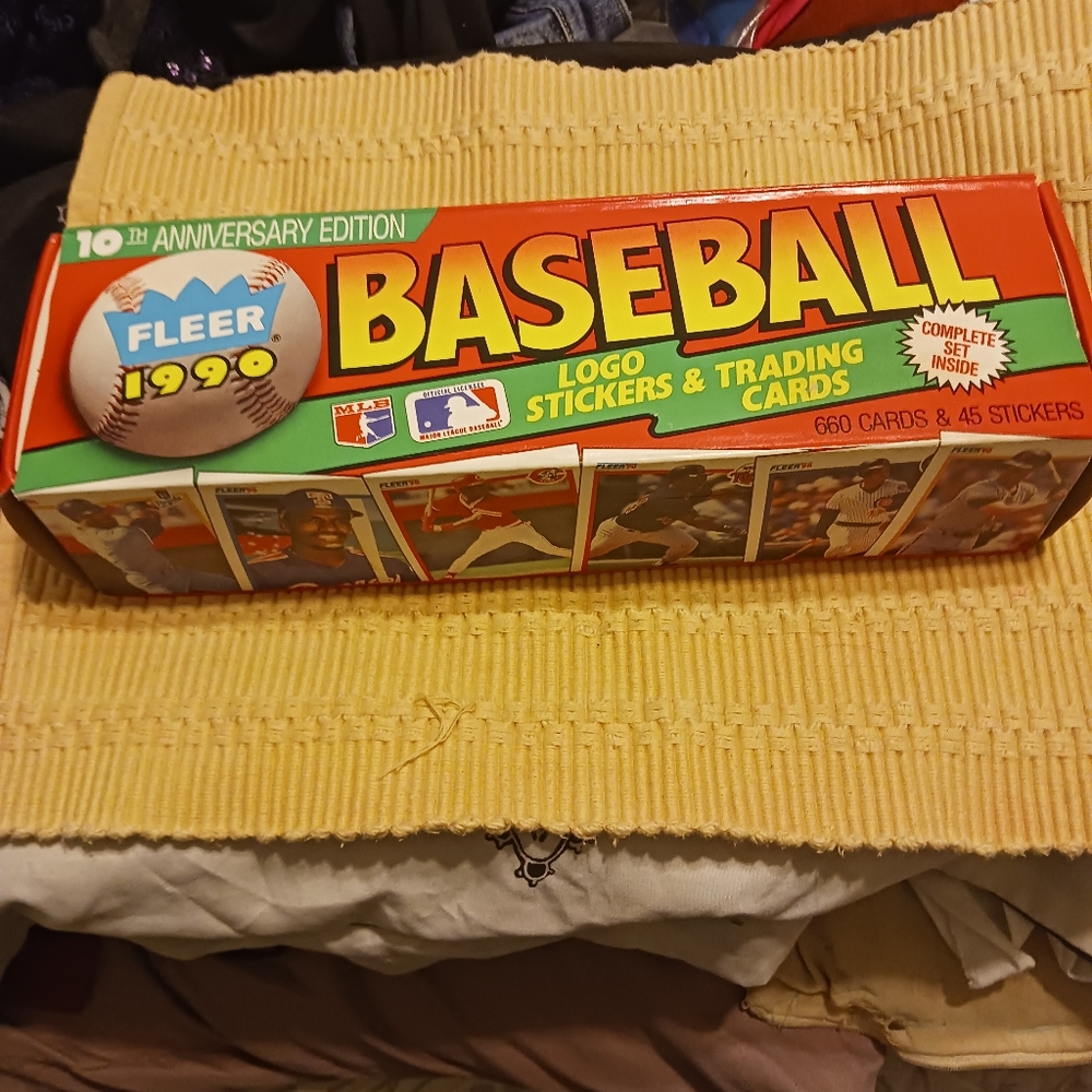 NOS 1990 Fleer Baseball Card Set